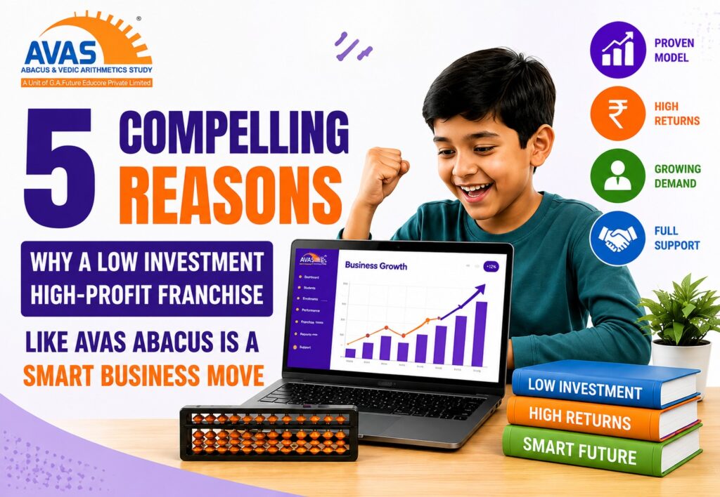 AVAS abacus franchise opportunity low investment high profit business