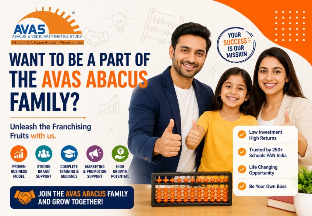 Entrepreneurs joining AVAS abacus franchise family for business growth