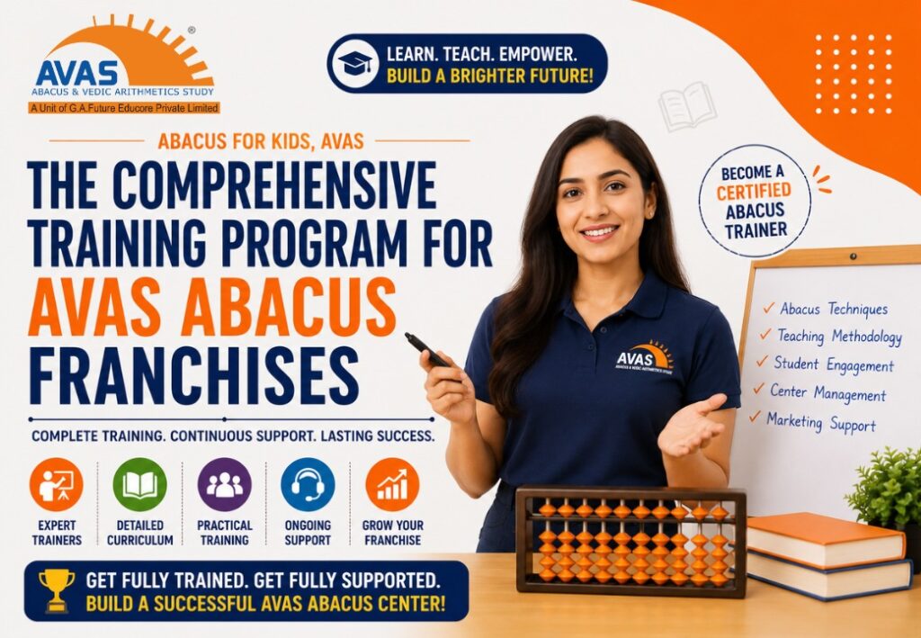 AVAS abacus franchise partner receiving comprehensive training program