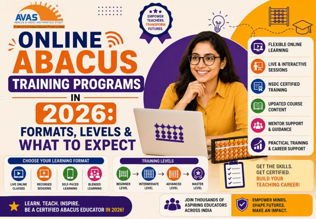 Online abacus teacher training program for aspiring educators