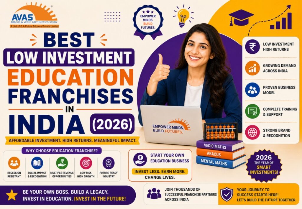 AVAS low investment education franchise opportunity in India